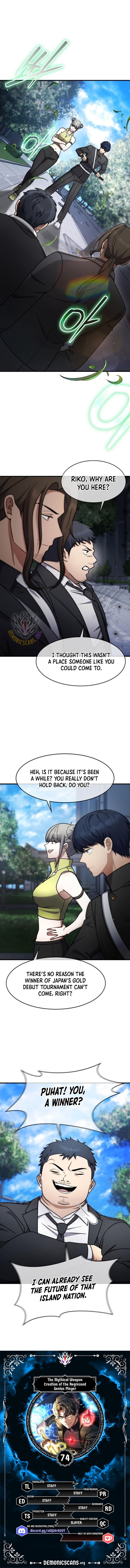 Regressed Genius Creates Mythic Items Chapter 74 page 1