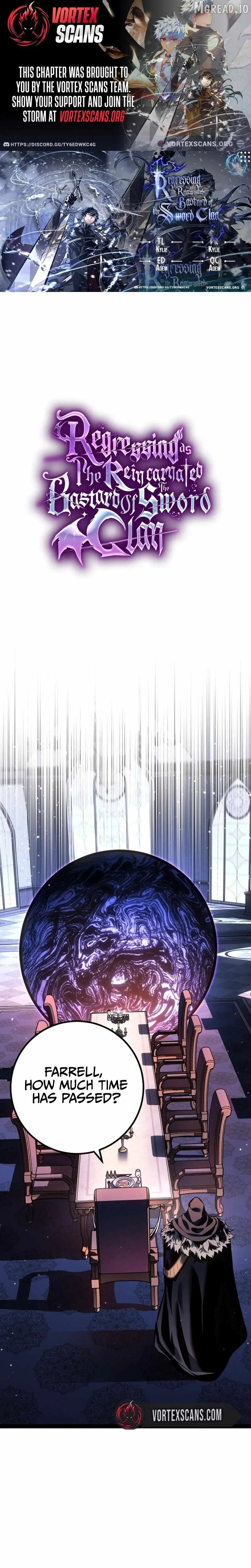 Regressing As The Reincarnated Bastard Of The Sword Clan Chapter 94 page 1