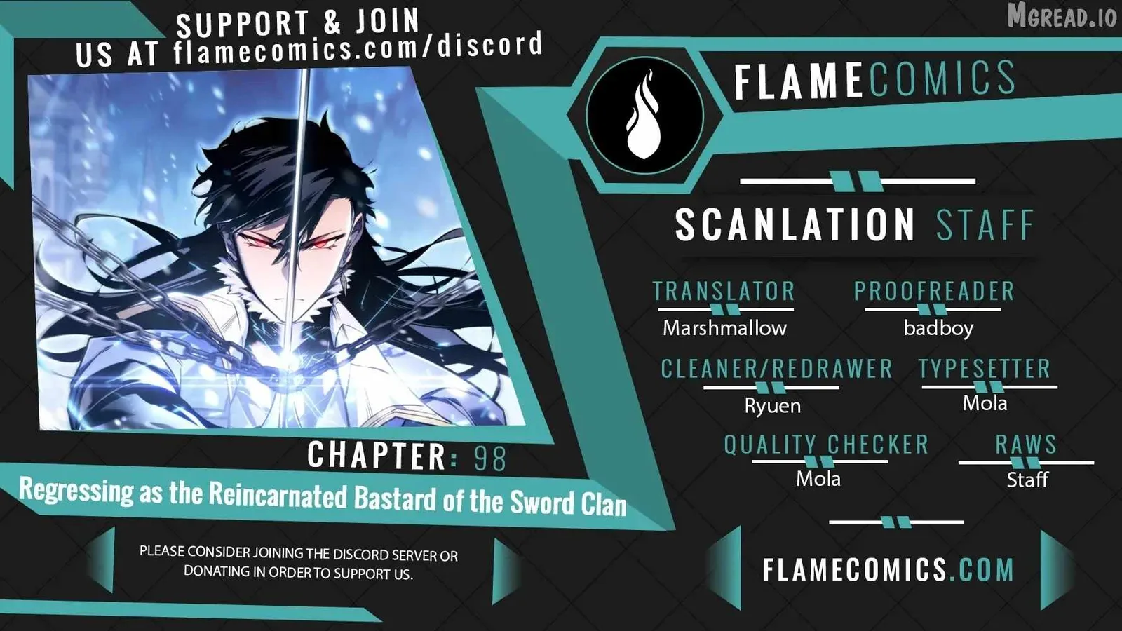 Regressing As The Reincarnated Bastard Of The Sword Clan Chapter 98 page 1