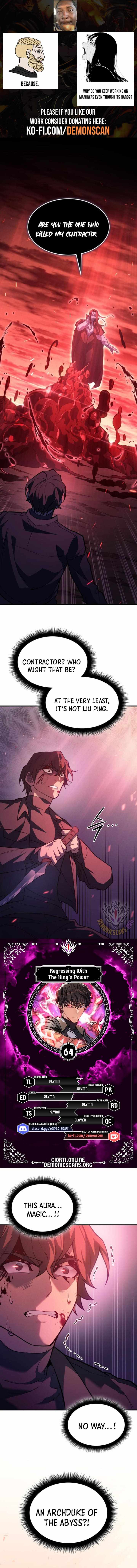 Regressing with the Kings Power Chapter 64 page 1