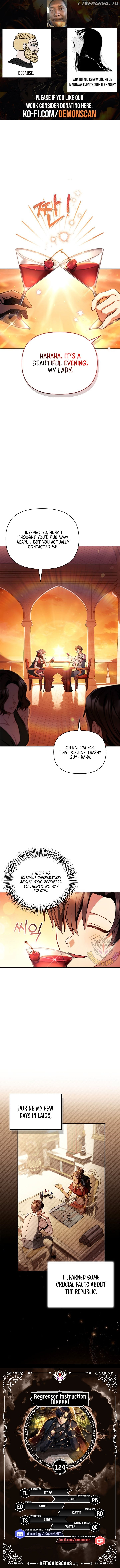 Regressor Instruction Manual Chapter 124 page 1