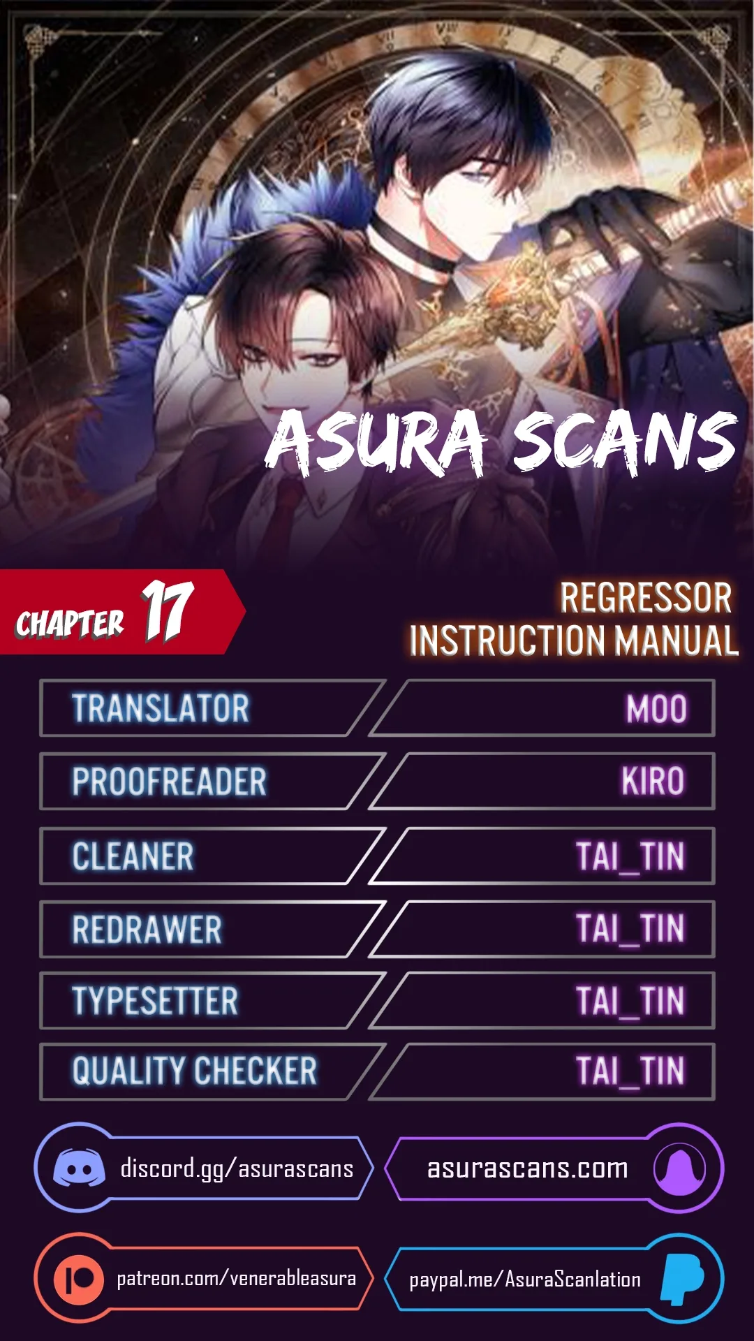 Regressor Instruction Manual Chapter 17 page 1