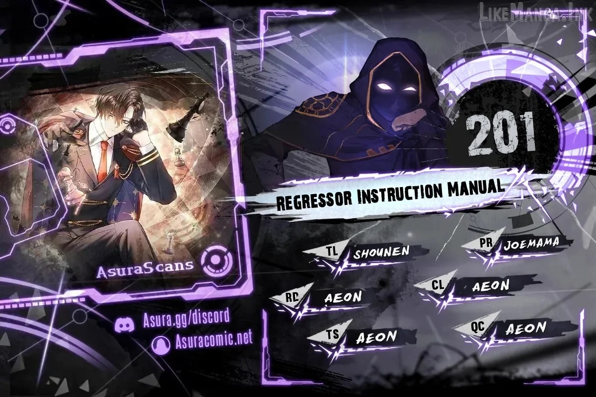 Regressor Instruction Manual Chapter 201 page 1