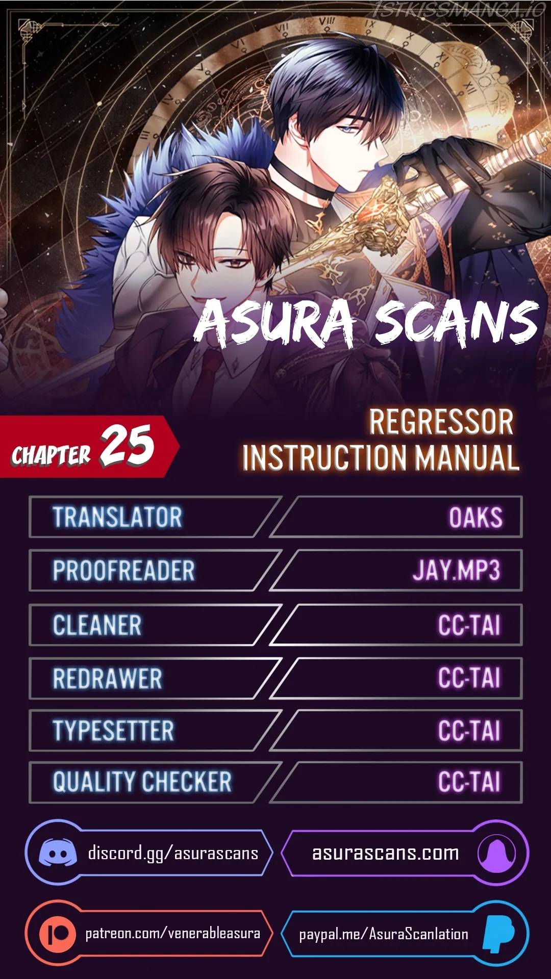 Regressor Instruction Manual Chapter 25 page 1