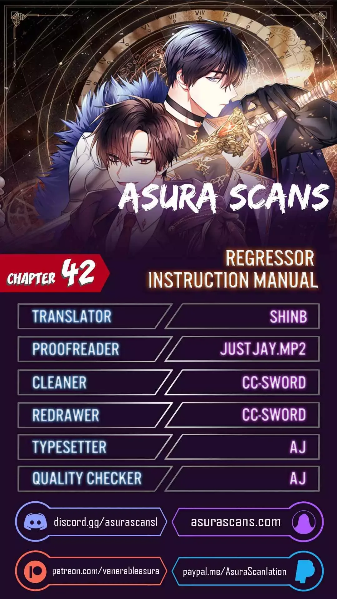 Regressor Instruction Manual Chapter 42 page 1
