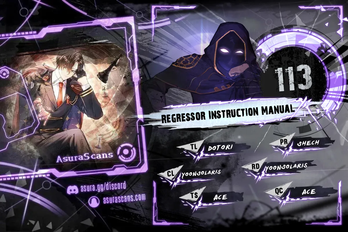 Regressor instructional manual Chapter 113 page 1