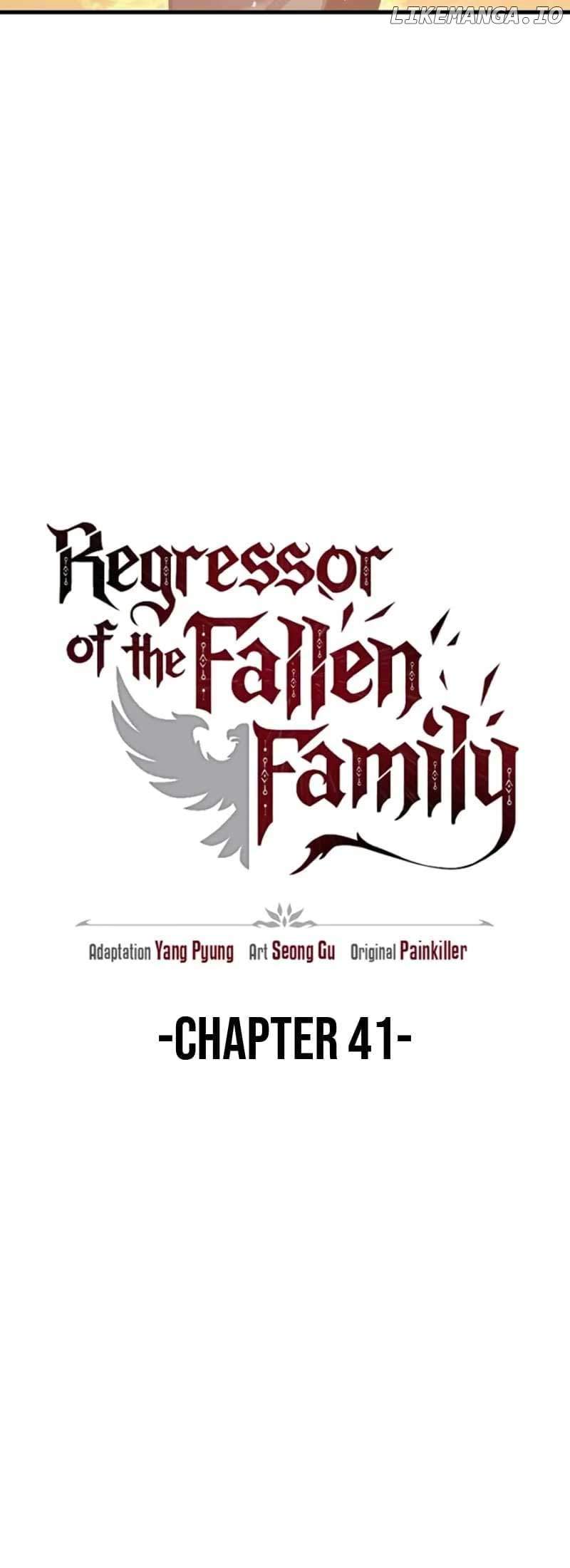 Regressor of the Fallen family Chapter 41 page 11