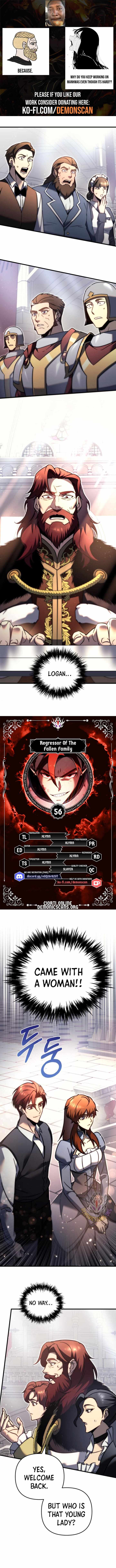 Regressor of the Fallen family Chapter 56 page 1