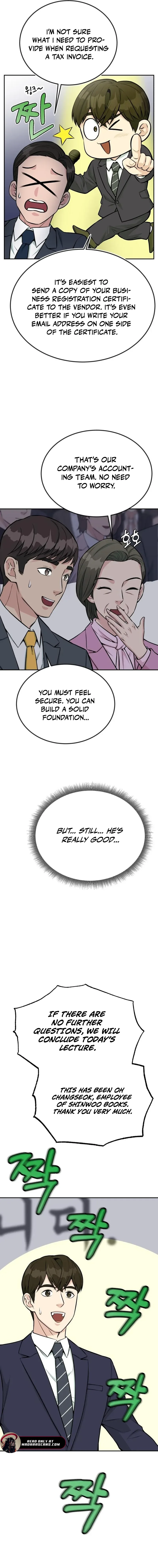 Reincarnated as a New Employee Chapter 36 page 12