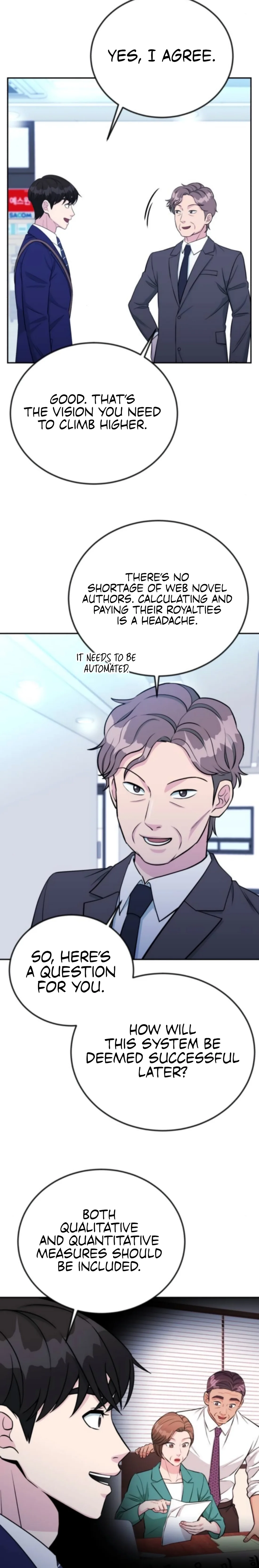 Reincarnated as a New Employee Chapter 61 page 21