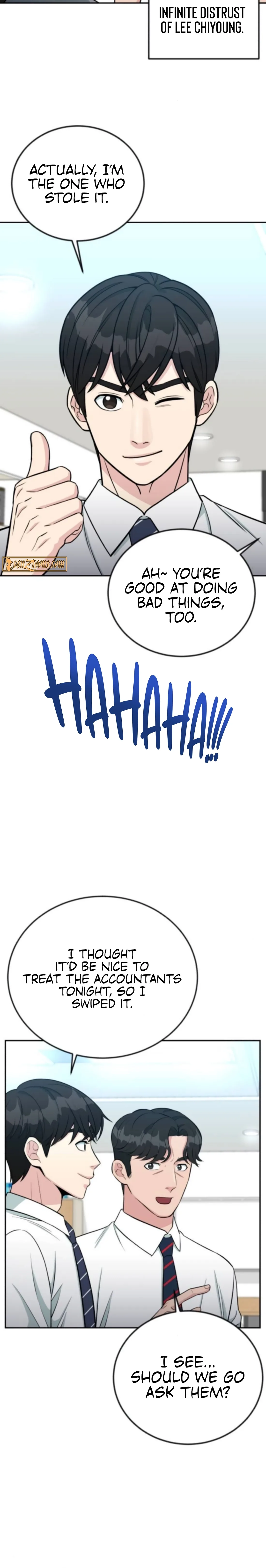 Reincarnated as a New Employee Chapter 61 page 8