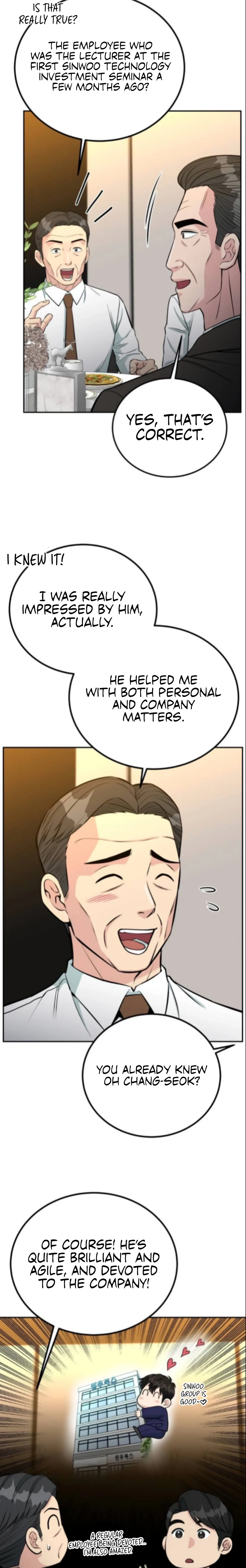 Reincarnated as a New Employee Chapter 62 page 21
