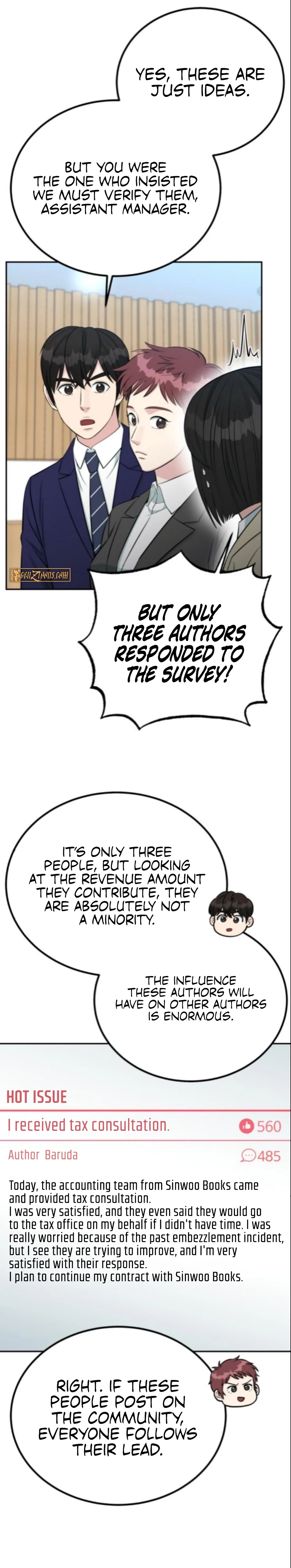 Reincarnated as a New Employee Chapter 65 page 21