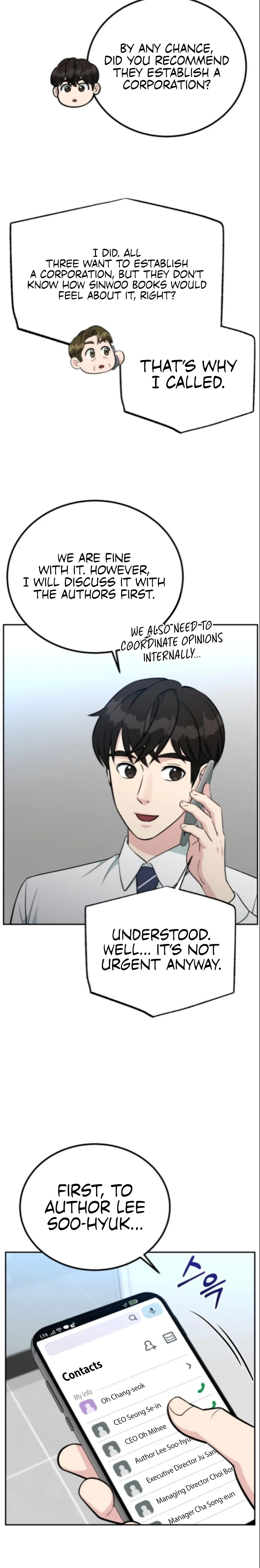 Reincarnated as a New Employee Chapter 66 page 11