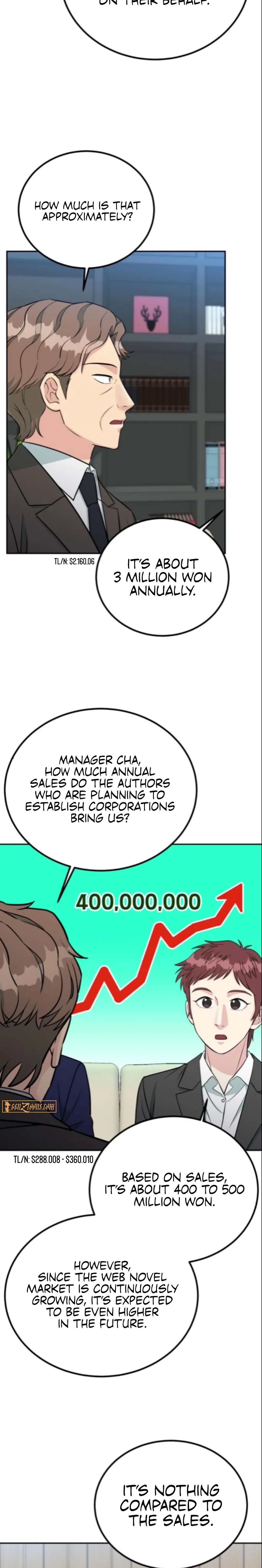 Reincarnated as a New Employee Chapter 66 page 14