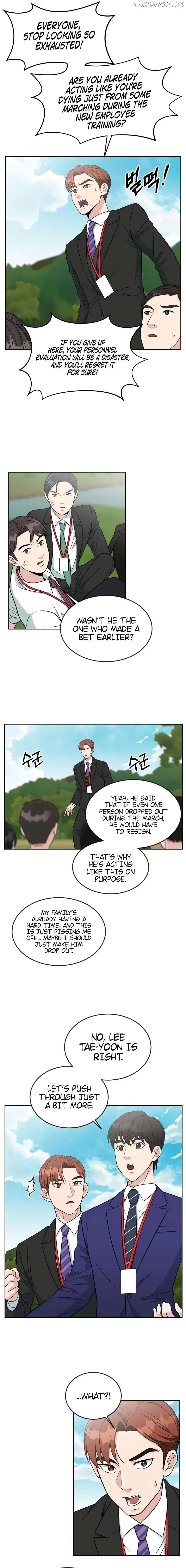 Reincarnated as a New Employee Chapter 7 page 8