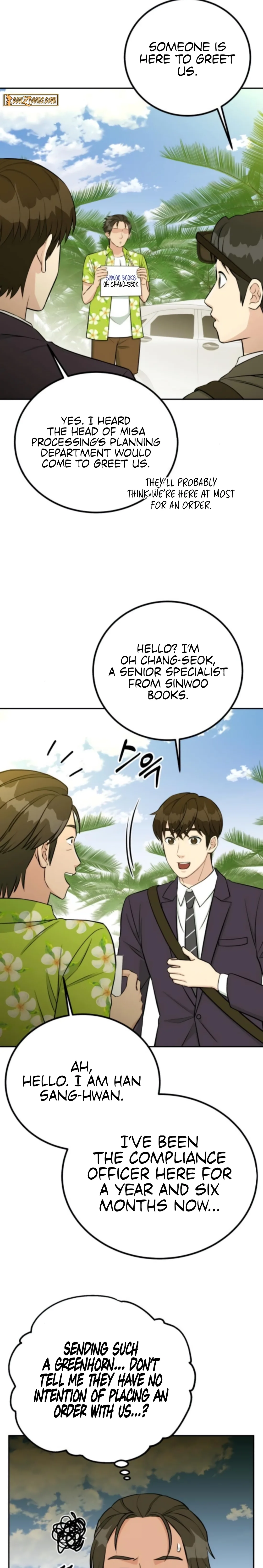 Reincarnated as a New Employee Chapter 70 page 3