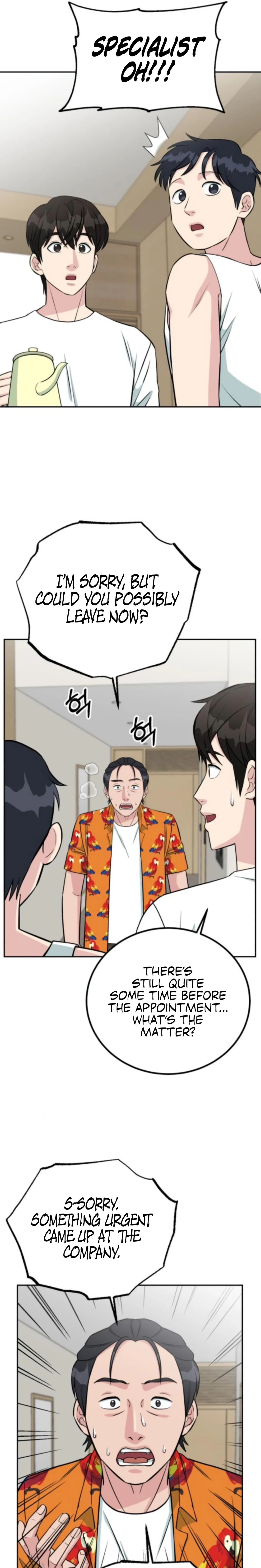 Reincarnated as a New Employee Chapter 70 page 17