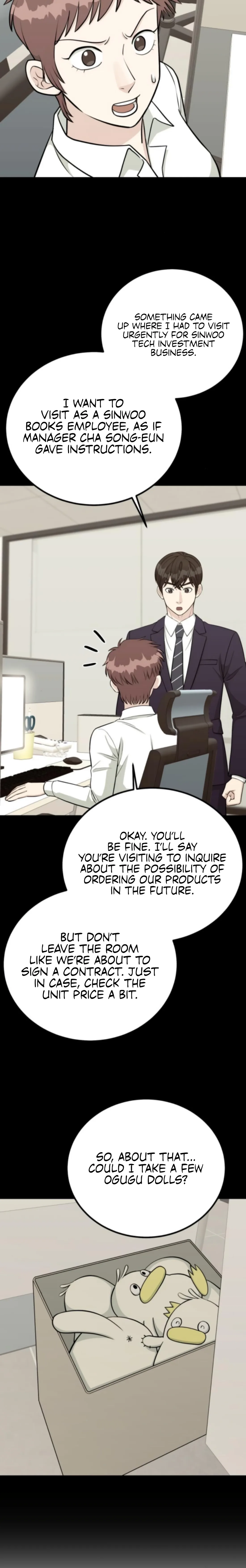Reincarnated as a New Employee Chapter 70 page 10