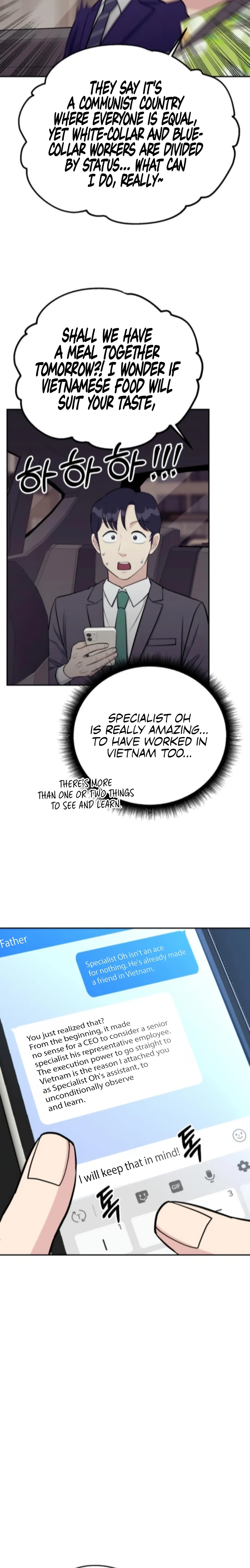 Reincarnated as a New Employee Chapter 70 page 8