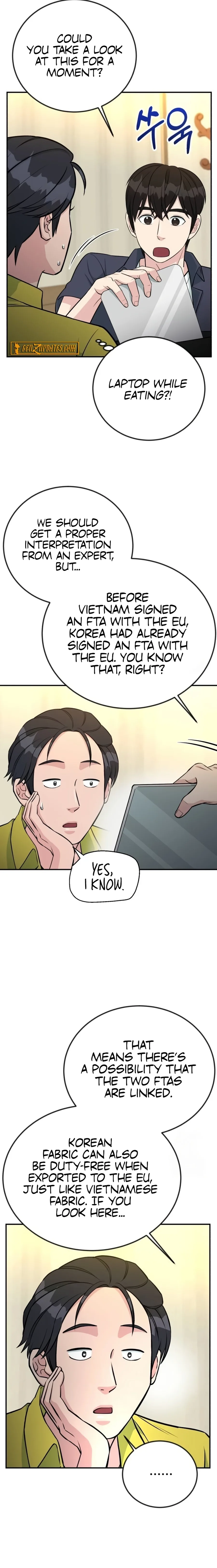 Reincarnated as a New Employee Chapter 71 page 7