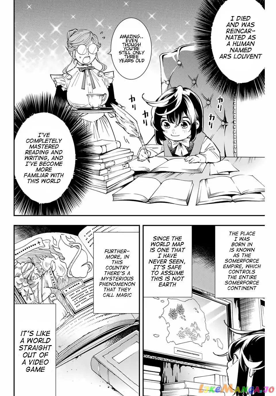 Reincarnated as an Aristocrat with an Appraisal Skill Chapter 1.1 page 13
