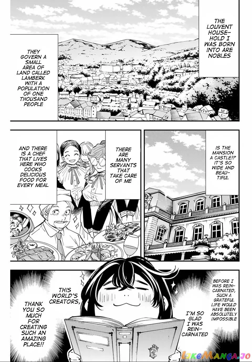 Reincarnated as an Aristocrat with an Appraisal Skill Chapter 1.1 page 14
