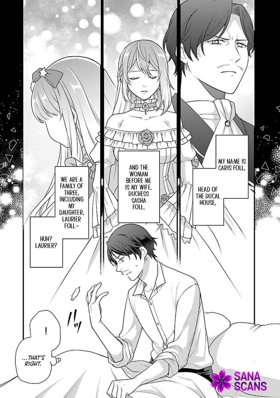 Reincarnated as the Villainess’s Dad — Time to Dote on My Family Chapter 1 page 9