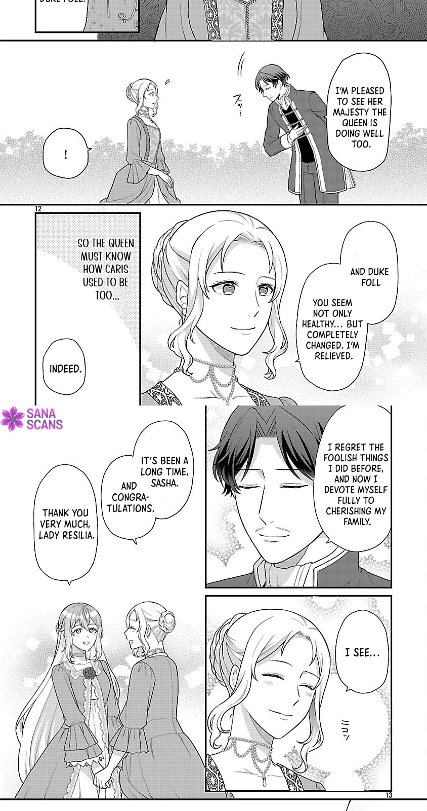 Reincarnated as the Villainess’s Dad — Time to Dote on My Family Chapter 12 page 11