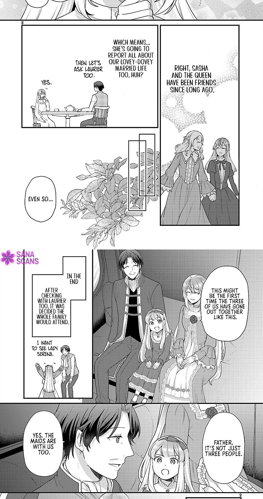 Reincarnated as the Villainess’s Dad — Time to Dote on My Family Chapter 12 page 8
