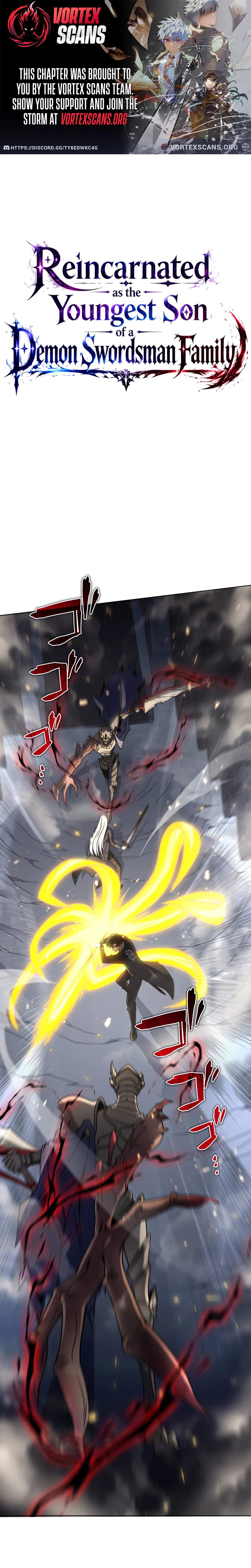 Reincarnated as the Youngest Son of a Demon Swordsman Family Chapter 10 page 1