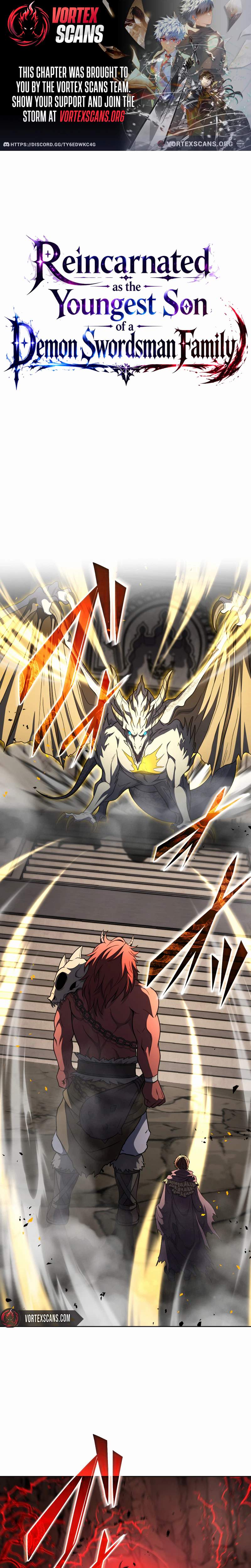 Reincarnated as the Youngest Son of a Demon Swordsman Family Chapter 21 page 1