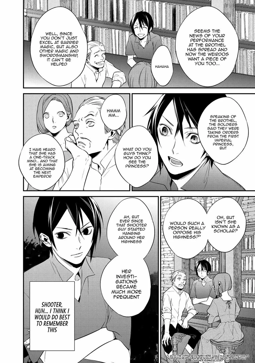 Reincarnation into the Barrier Master Chapter 14 page 6