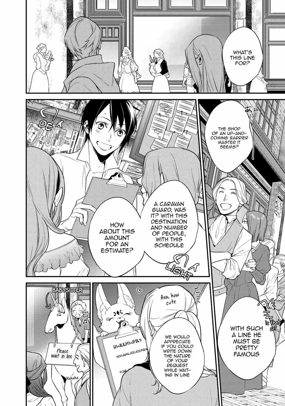 Reincarnation into the Barrier Master Chapter 14 page 2