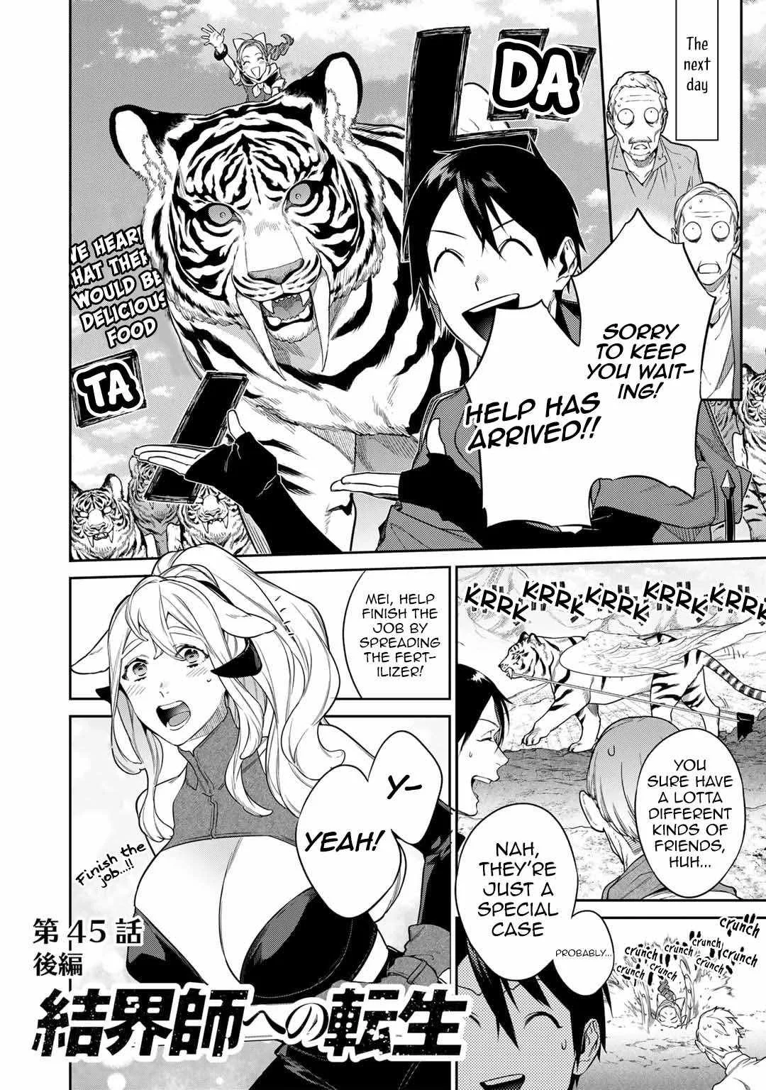 Reincarnation into the Barrier Master Chapter 45 page 10