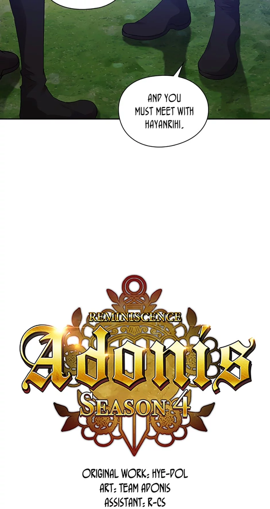 Reminiscence Adonis Chapter 127 page 3
