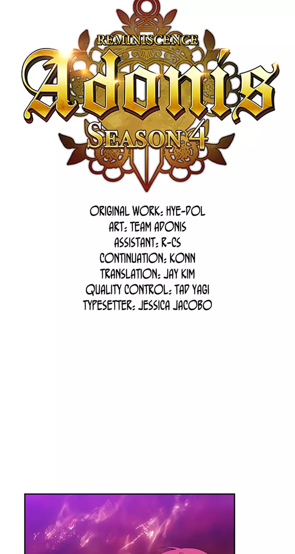Reminiscence Adonis Chapter 132 page 4