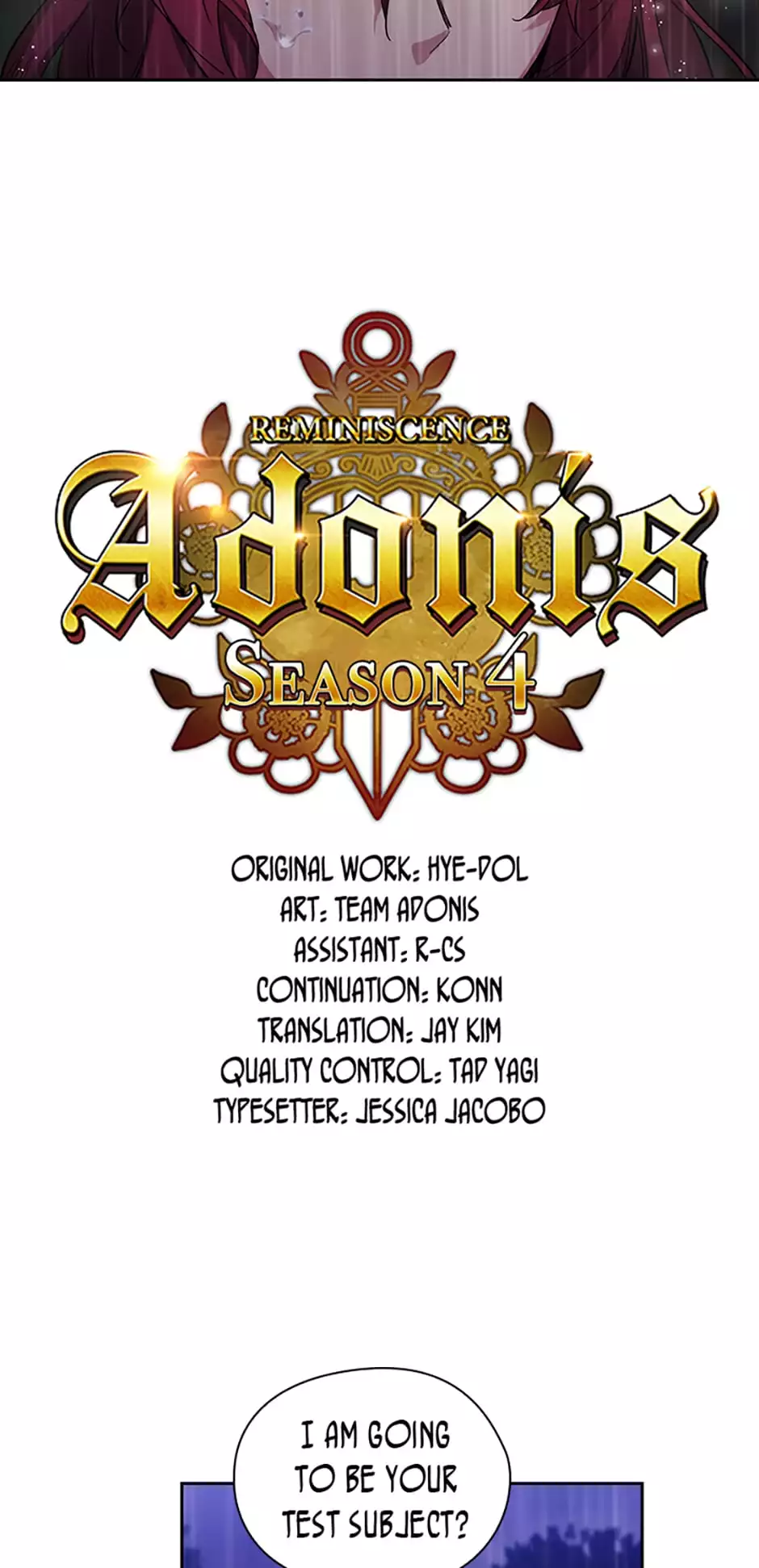 Reminiscence Adonis Chapter 142 page 3