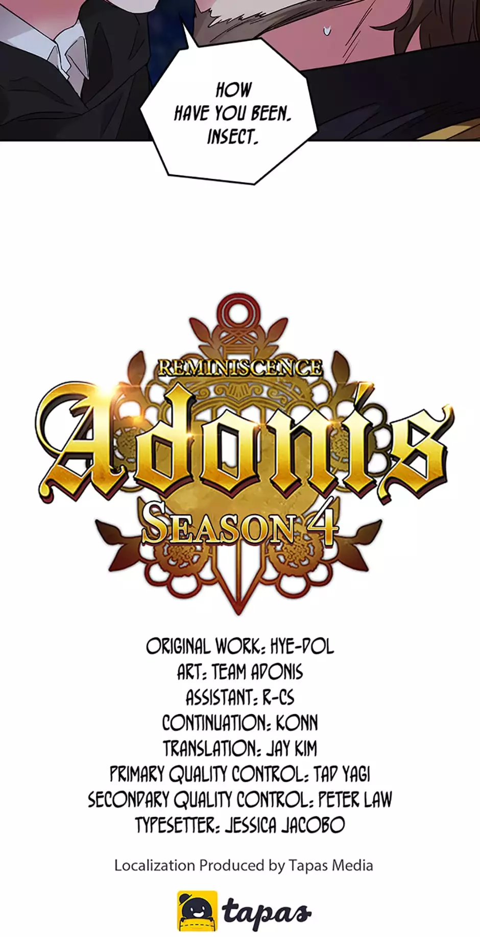 Reminiscence Adonis Chapter 148 page 4