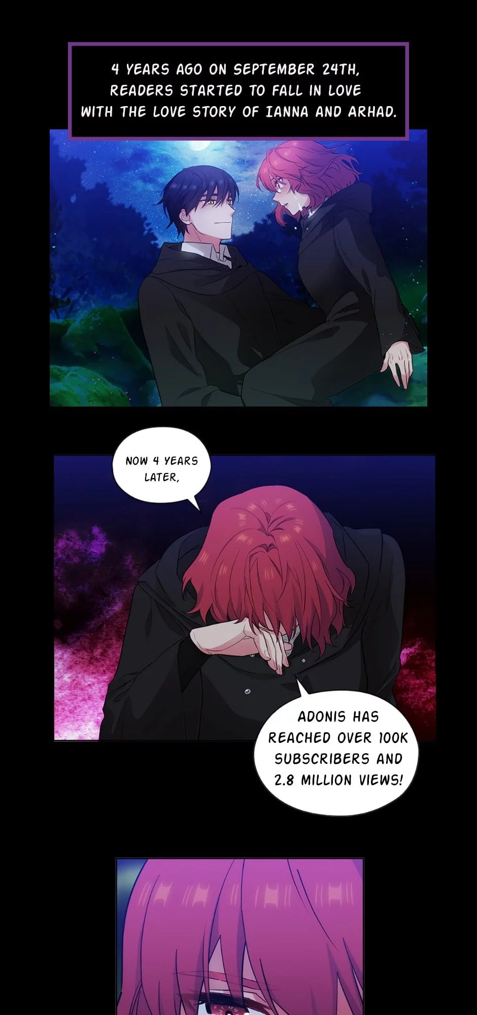 Reminiscence Adonis Chapter 150.5 page 1