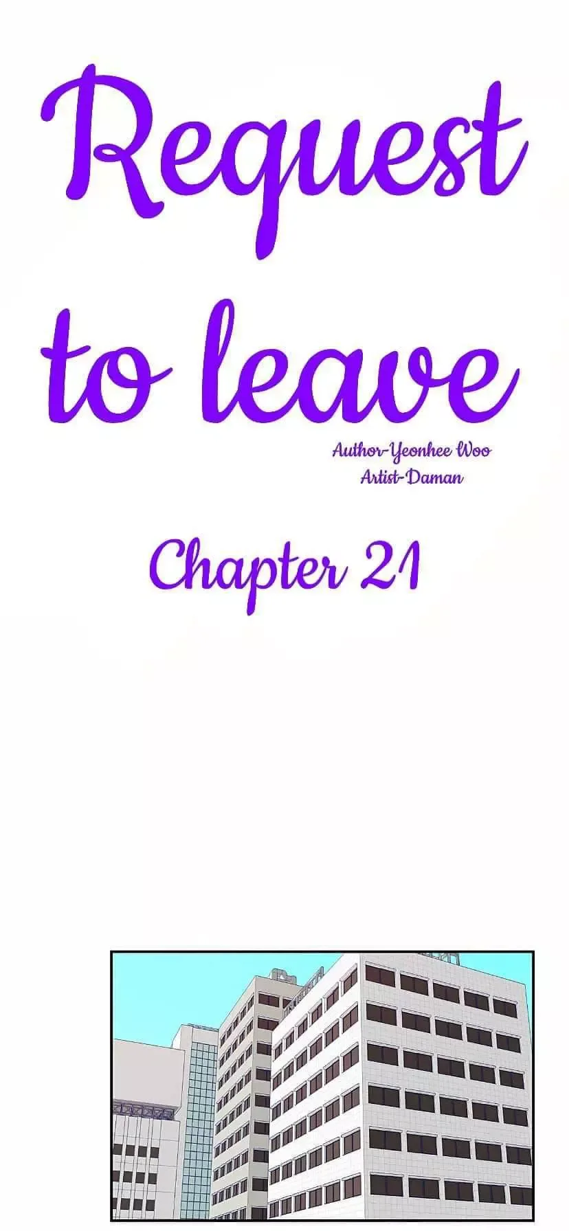 Request to leave Chapter 21 page 4