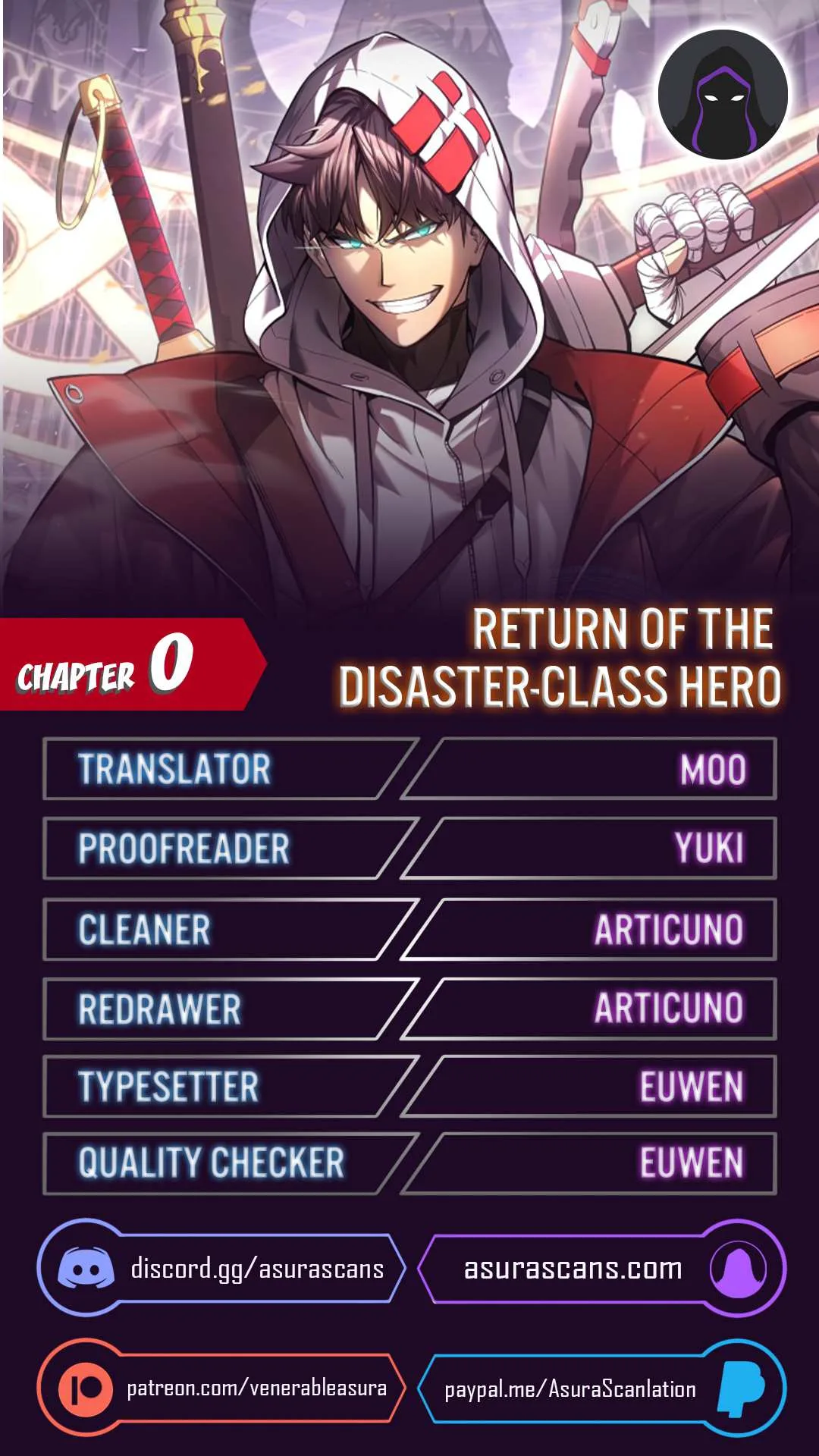 Return of the Disaster-Class Hero Chapter 0.1 page 1
