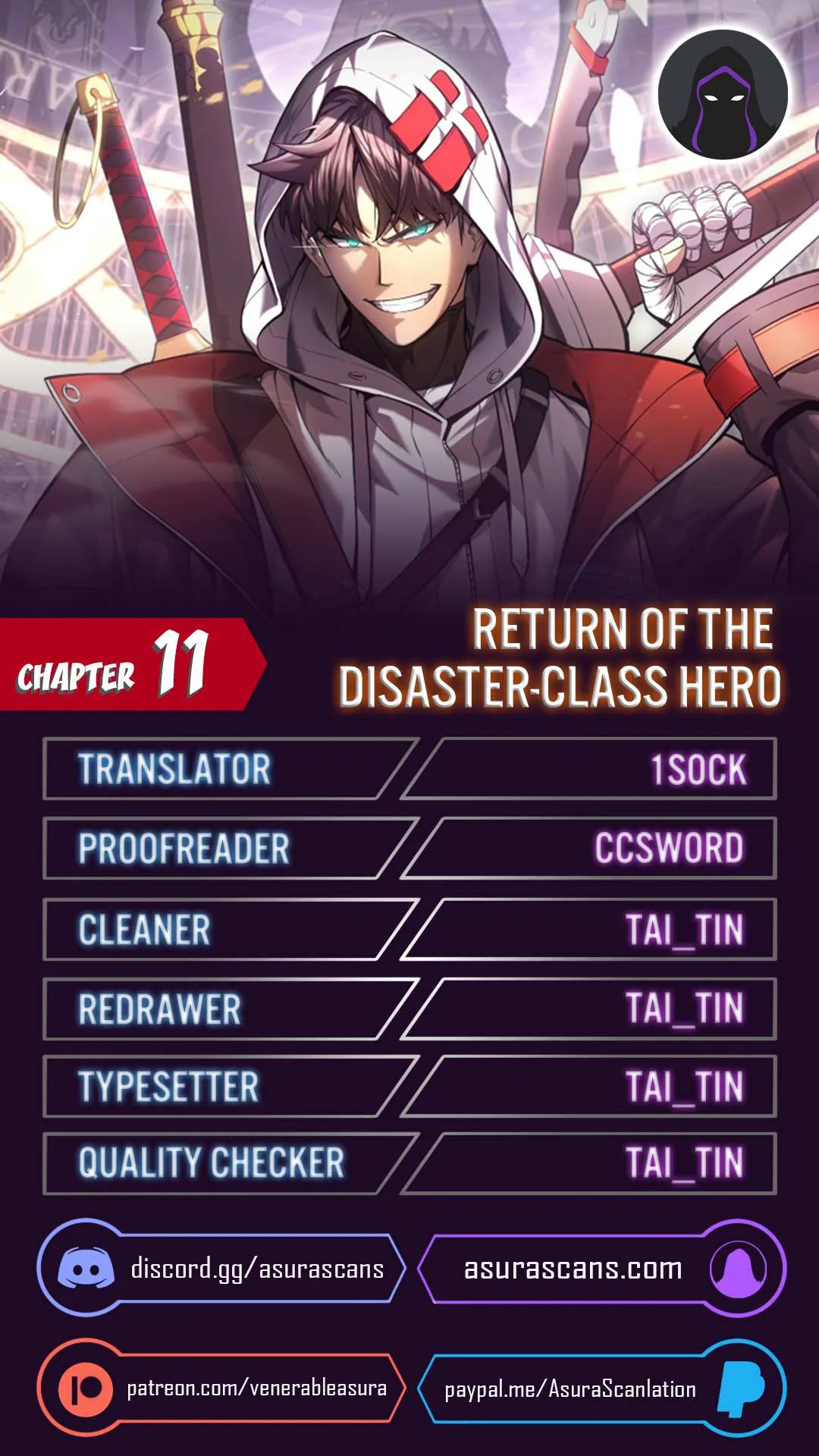 Return of the Disaster-Class Hero Chapter 11 page 1