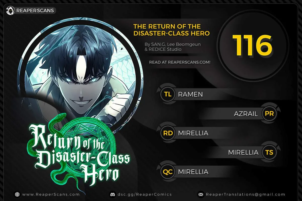 Return of the Disaster-Class Hero Chapter 116 page 1