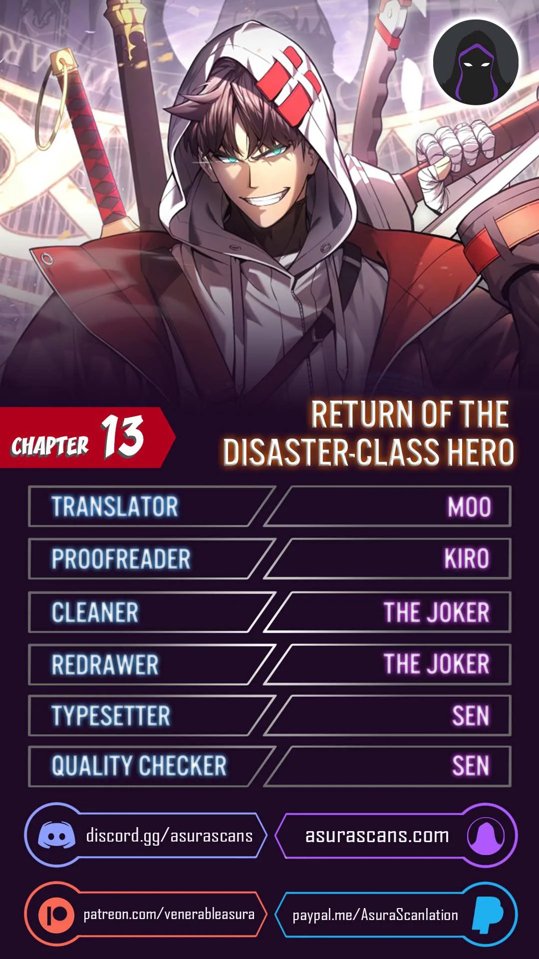 Return of the Disaster-Class Hero Chapter 13 page 1