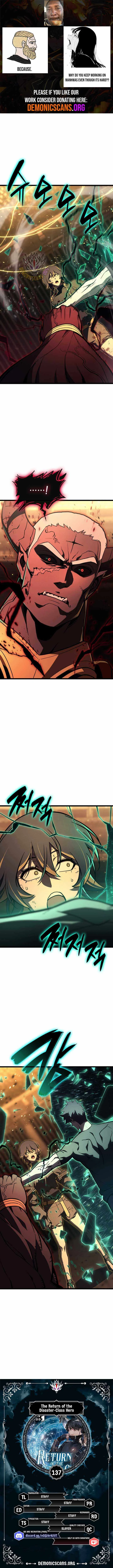 Return of the Disaster-Class Hero Chapter 137 page 1