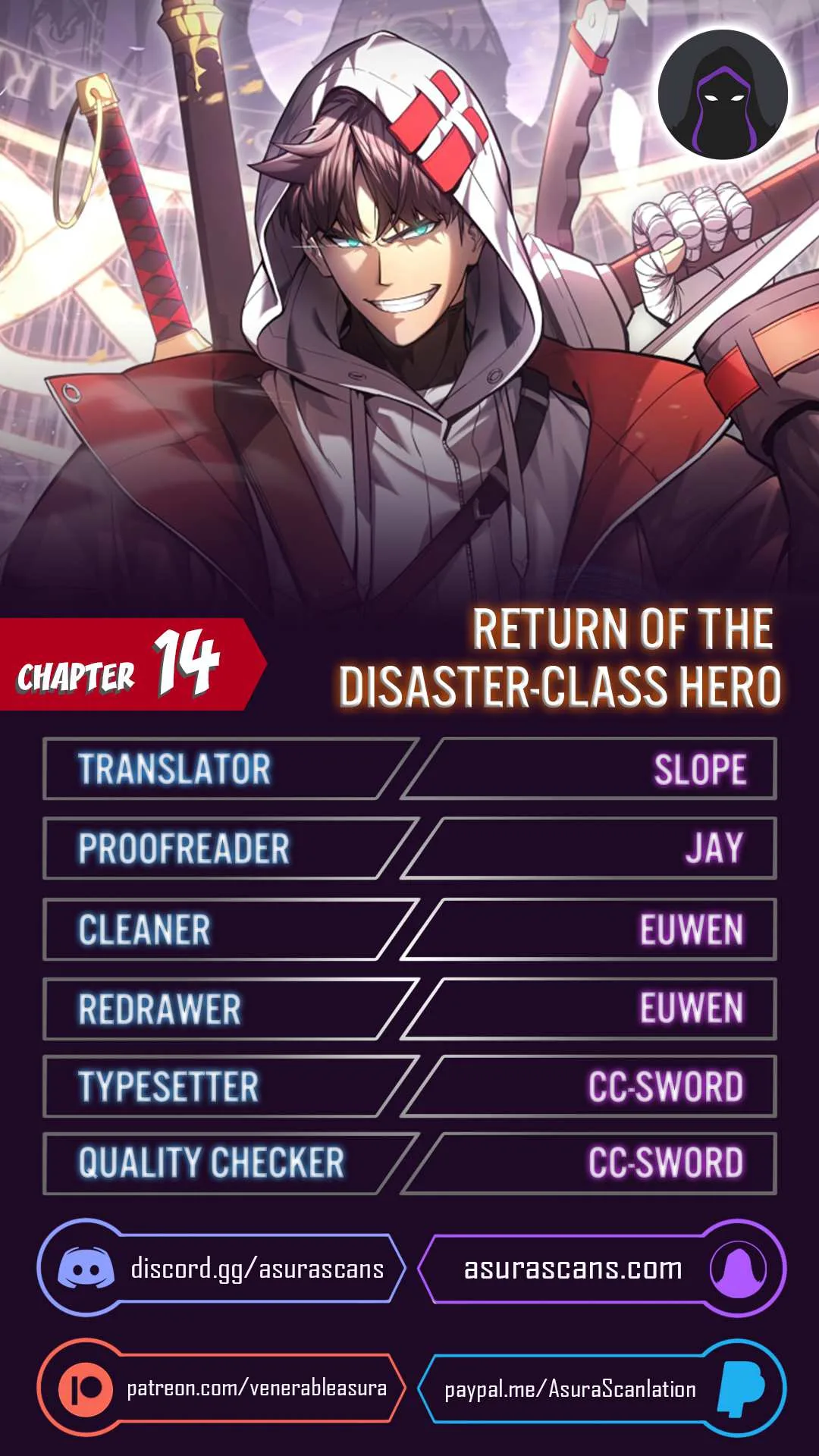Return of the Disaster-Class Hero Chapter 14 page 1