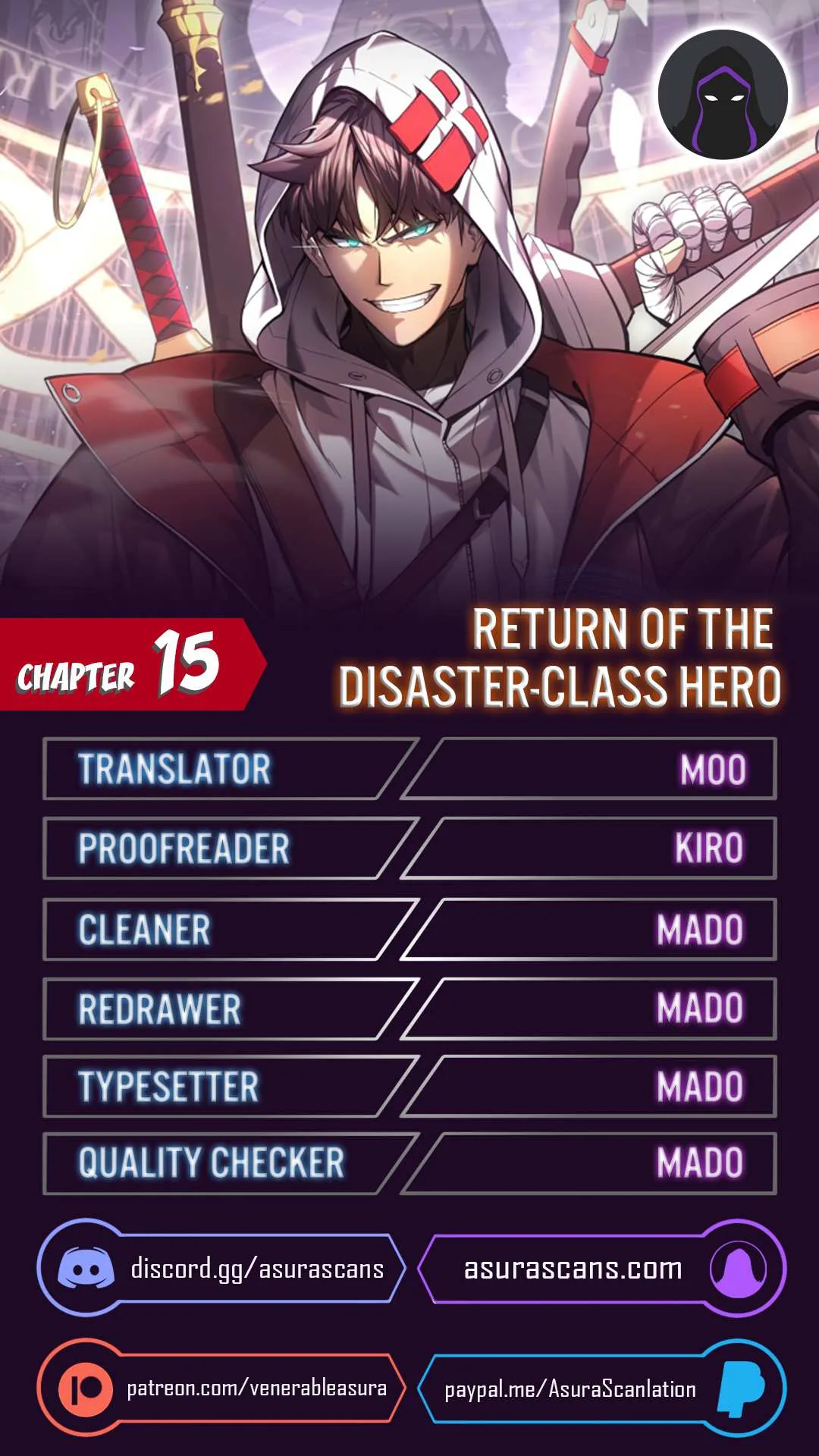 Return of the Disaster-Class Hero Chapter 15 page 1