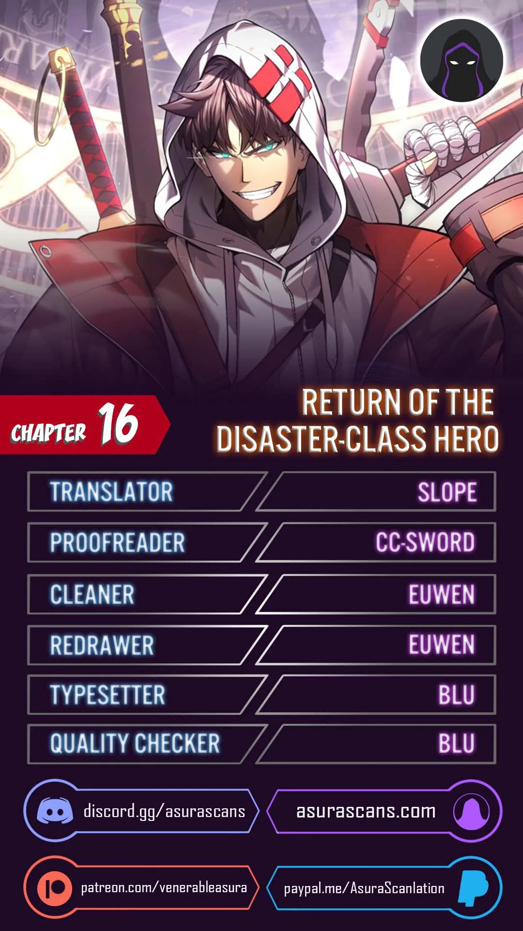 Return of the Disaster-Class Hero Chapter 16 page 1