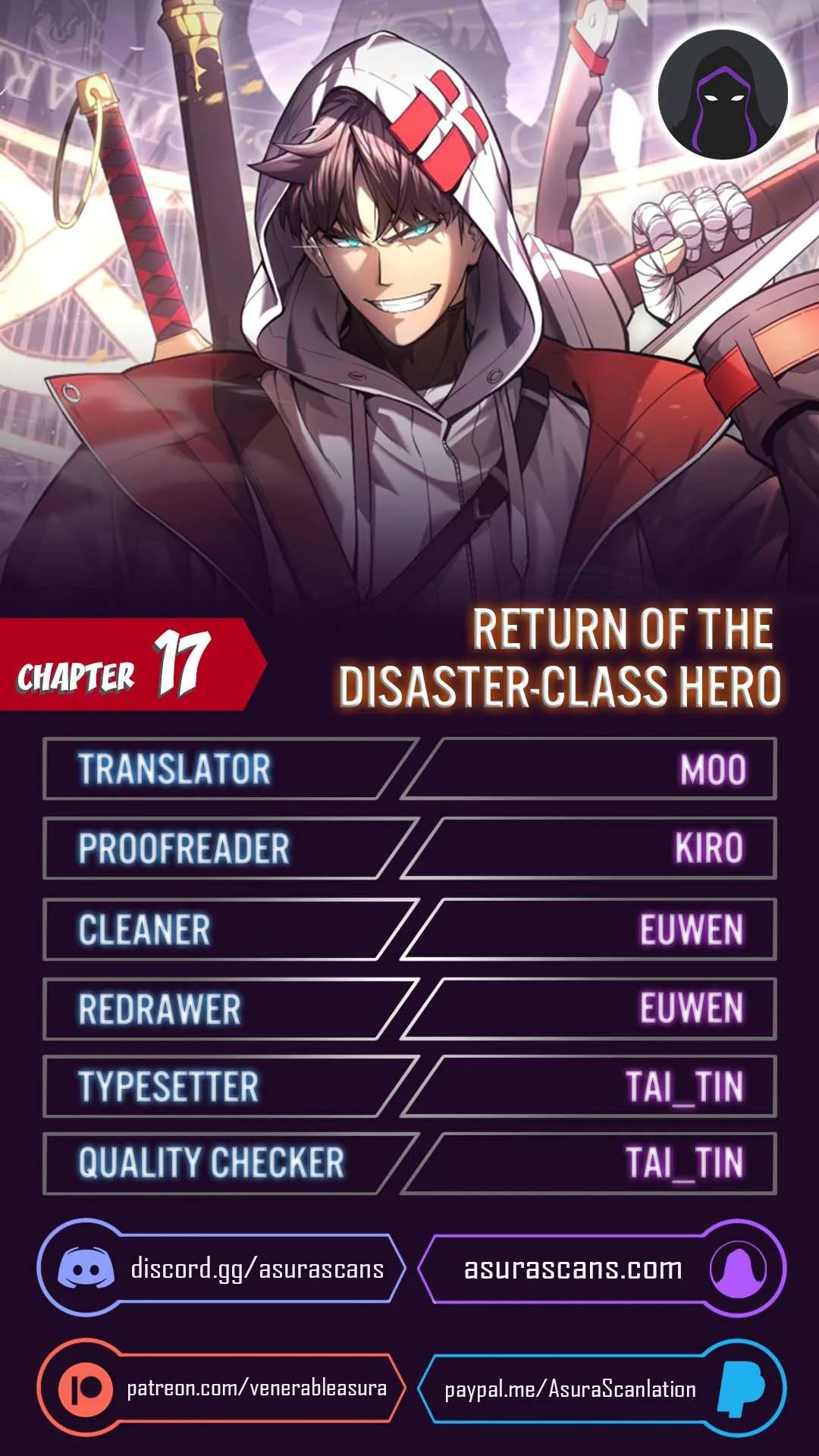 Return of the Disaster-Class Hero Chapter 17 page 1